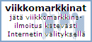 Ilmoita viikkomarkkinoissa